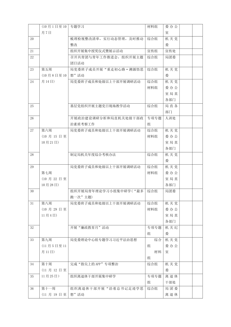 （2篇）2023年机关第二批主题教育任务清单+2023关于第二批主题教育理论学习计划.docx_第2页