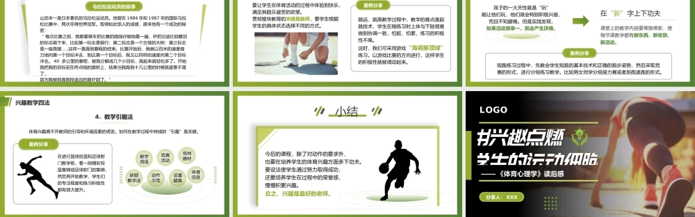 体育心理学读后感课件PPT模板.pptx