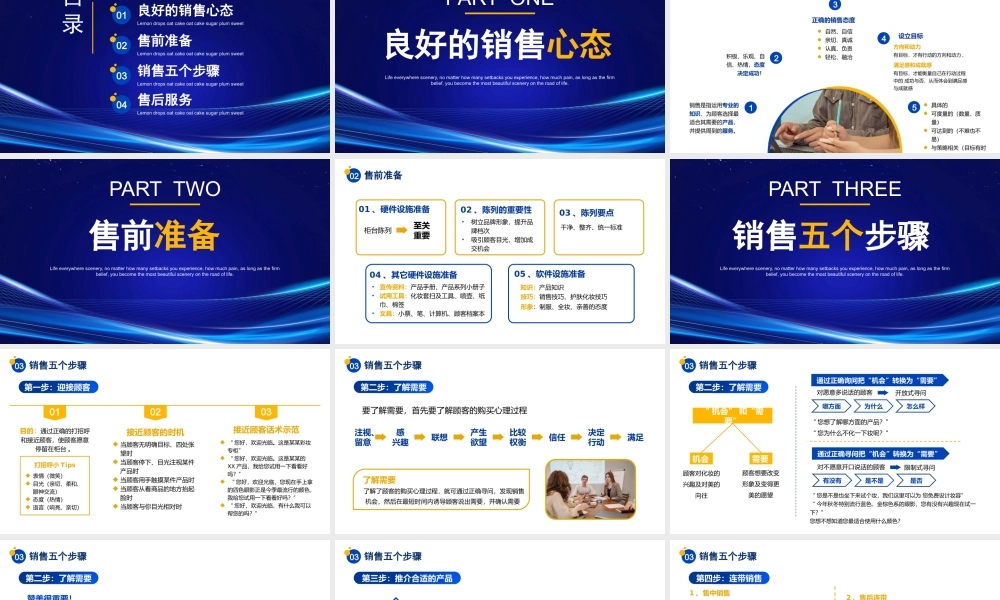 XX公司销售技巧培训PPT销售是从被人拒绝开始PPT课件（带内容）.pptx