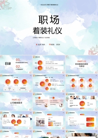 职场着装礼仪培训PPT职场着装的原则与禁忌PPT课件（带内容）.pptx