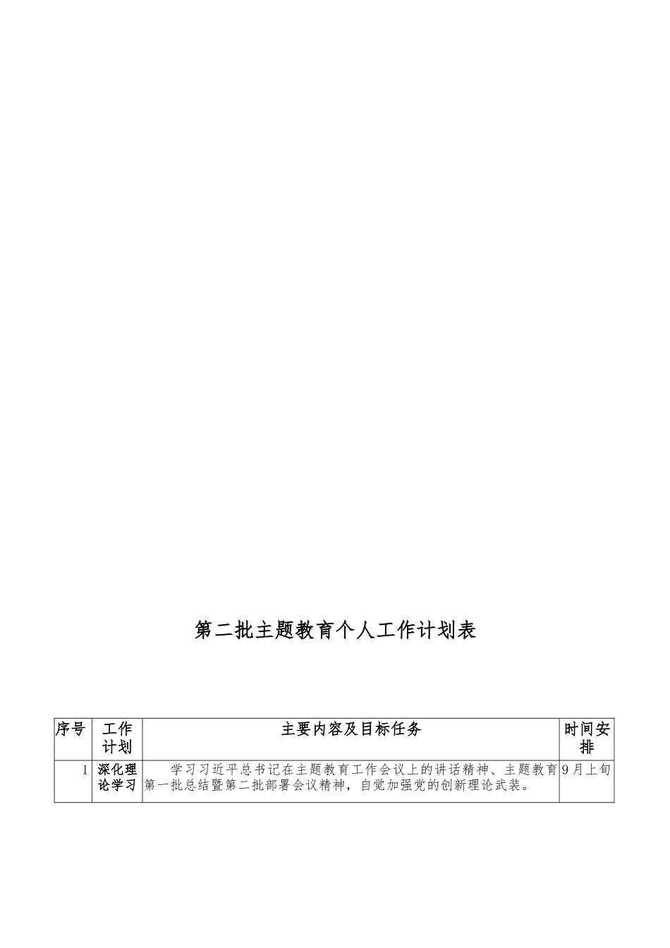 （5篇）2023第二批主题教育个人学习计划.docx_第2页