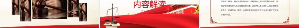 中华人民共和国妇女权益保障法PPT模板.pptx