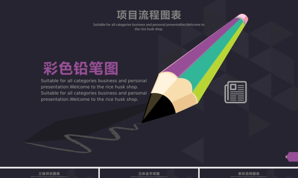 项目流程图表万能模板.pptx