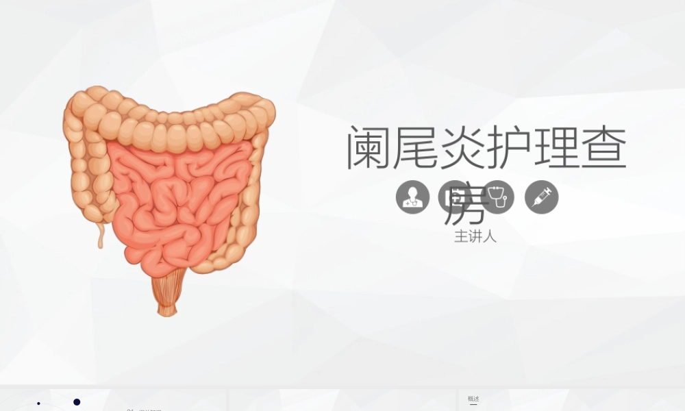 阑尾炎护理查房.pptx