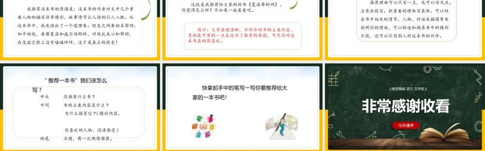 推荐一本书习作课件.pptx