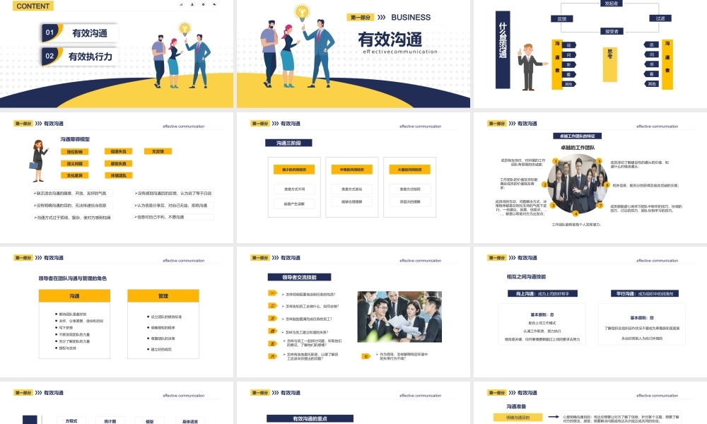 有效沟通及执行力的企业培训.pptx