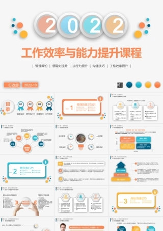 工作效率与能力提升课程.pptx