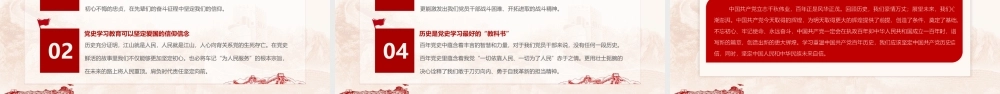 百年奋斗路 启航新征程-党史学习报告.pptx