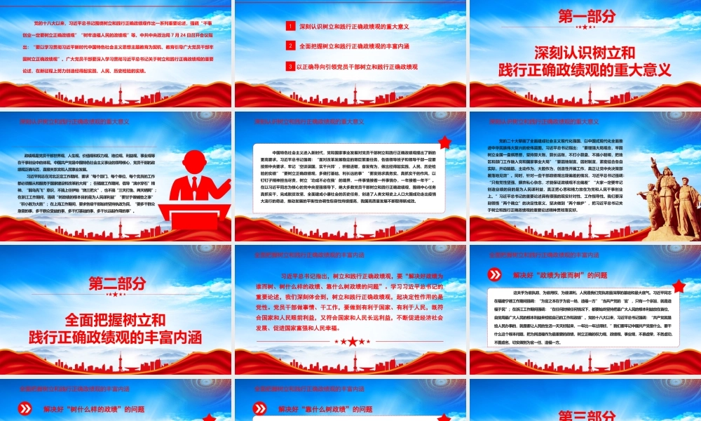 树立和践行正确ZJGPPT干事创业一定要树立正确ZJGPPT课件（带内容）.pptx
