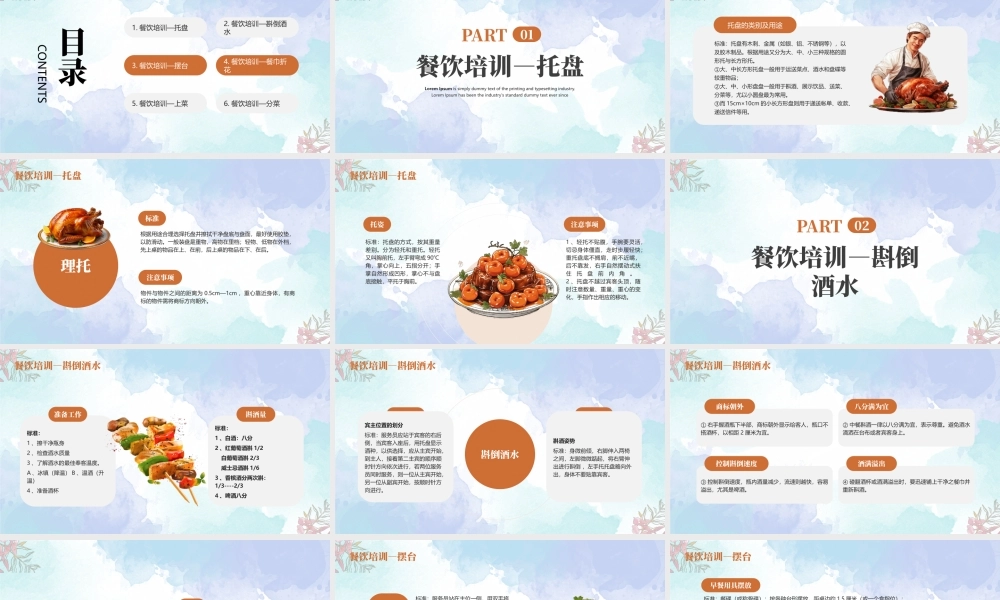 餐饮服务培训PPT餐饮业服务人员培训PPT课件（带内容）.pptx
