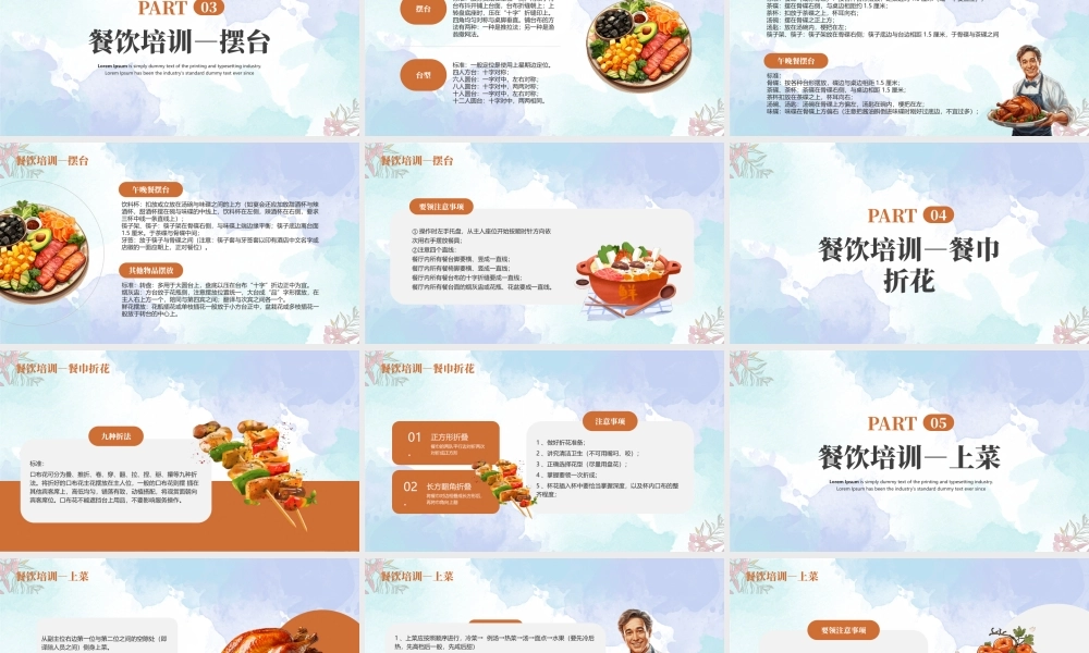 餐饮服务培训PPT餐饮业服务人员培训PPT课件（带内容）.pptx