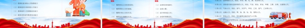 加强消防知识宣传PPT消防安全知识竞赛题库PPT课件（带内容）.pptx
