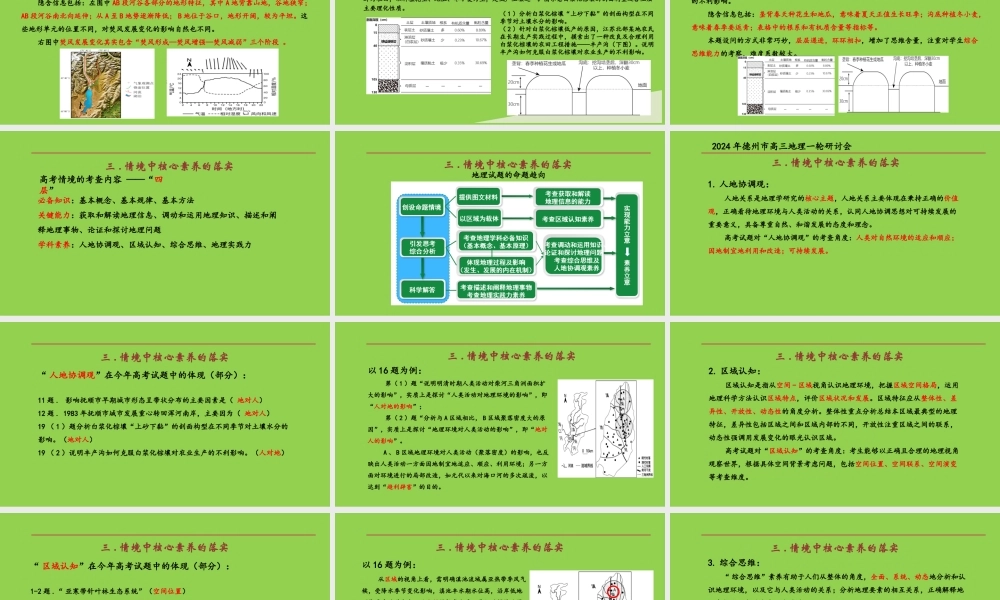2023年高考地理山东卷试题评析.pptx