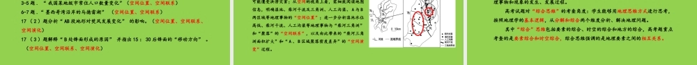 2023年高考地理山东卷试题评析.pptx