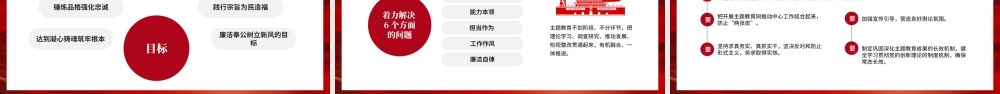主题教育学习贯彻中国特色社会主义思想PPT模板.pptx
