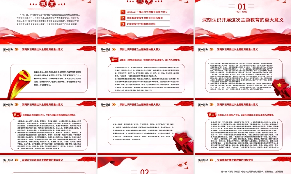 深刻认识开展这次主题教育的重大意义ppt课件.PPTX