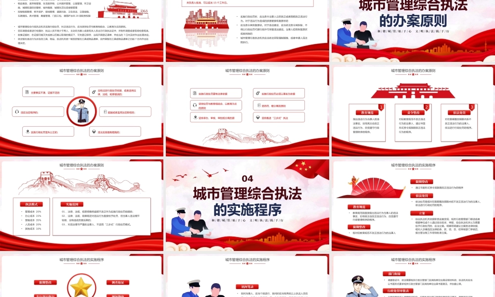城管执法文明执法培训PPT模板.pptx