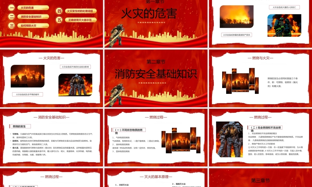 消防演练学习实践活动消防演练防患未然PPT模板.pptx