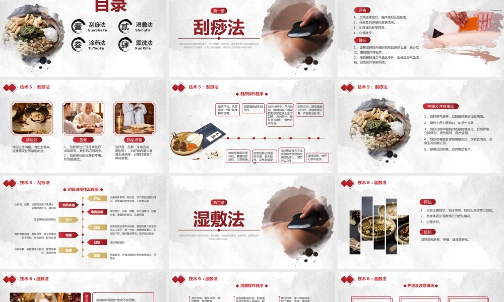 中医护理八大操作课件知识科普PPT模板.pptx