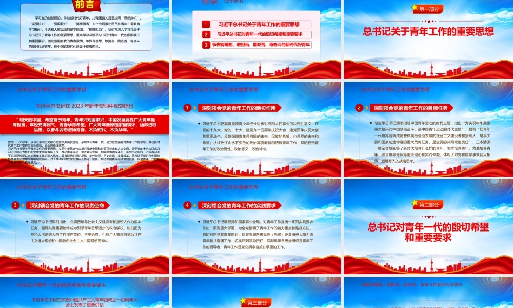 团员和青年主题教育第四专题团支部学习指引PPT挺膺担当PPT课件（带内容）.pptx
