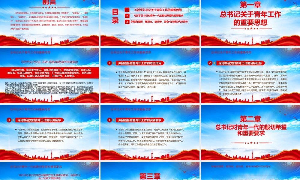 团员和青年主题教育第四专题团支部学习指引挺膺担当PPT课件（带内容）.pptx