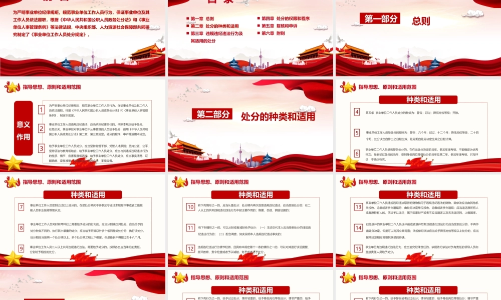 事业单位工作人员处分规定ppt.pptx