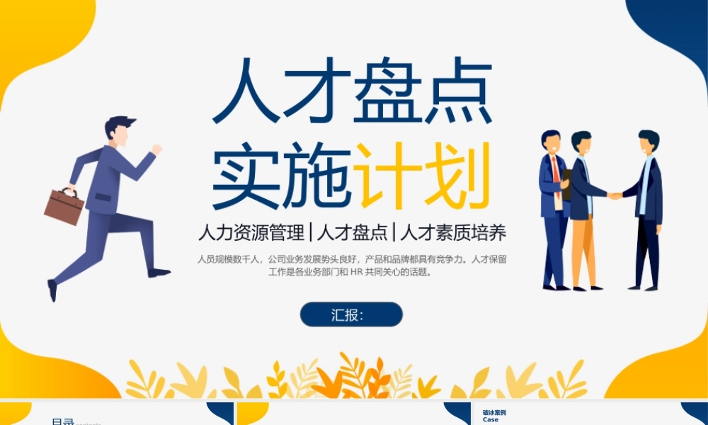 人才盘点实施计划.pptx