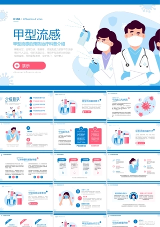 型流感的预防治疗科普介绍.pptx