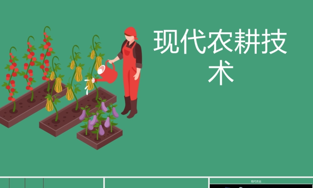 简约现代农耕技术.pptx