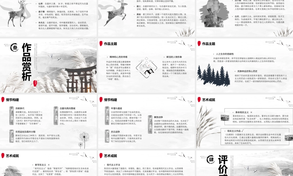 白鹿原名著导读读书分享.pptx