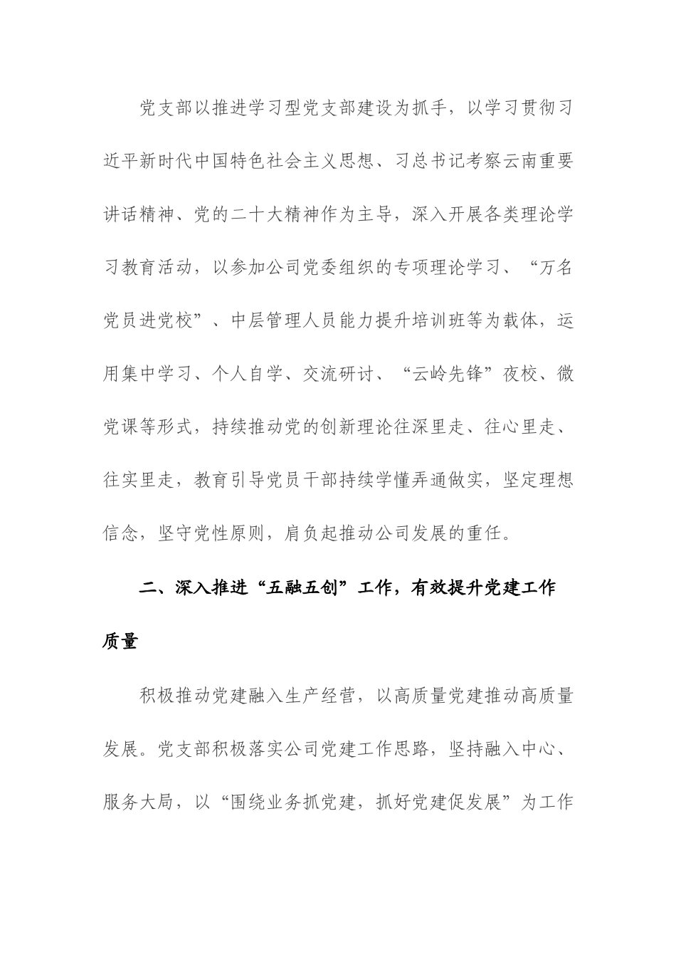两篇：党支部2023年工作总结及2024年计划范文.docx_第2页