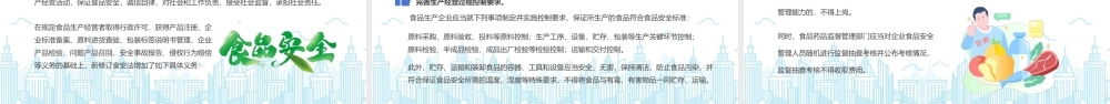 学习解读食品安全法PPT民以食为天食以安为先PPT课件（带内容）.pptx