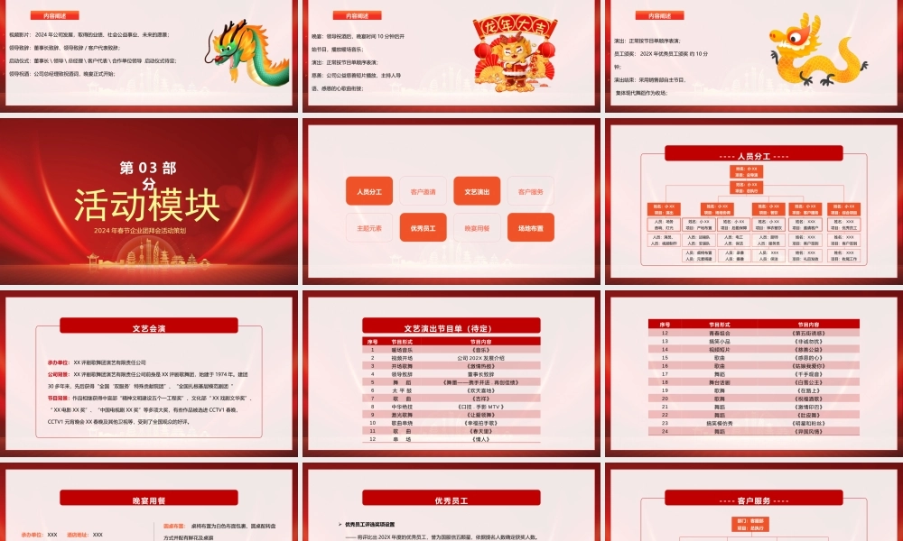 2024年春节企业团拜会活动策划PPT课件（带内容）.pptx