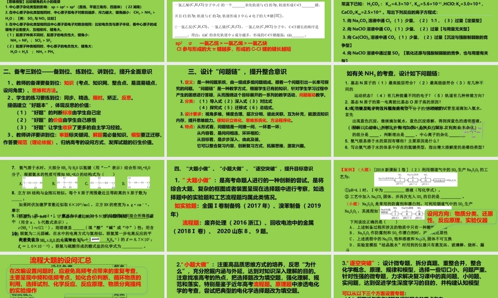 2024年高考化学二轮复习备考策略讲座.pptx