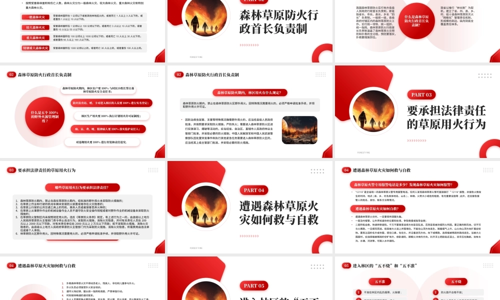 世界森林日森林草原防火主题宣传.pptx