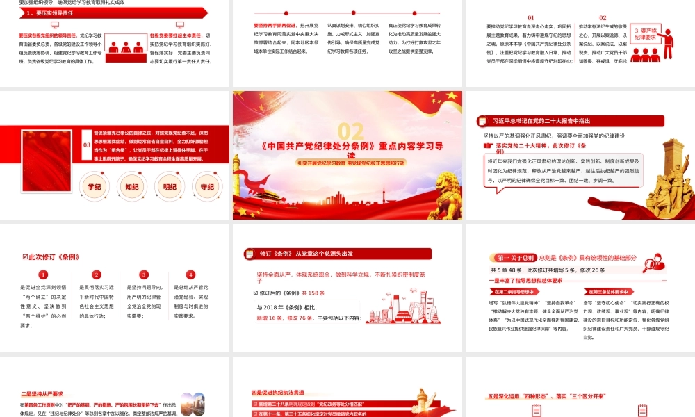 2024年学纪知纪明纪守纪PPT党纪学习教育专题辅导微党课.pptx