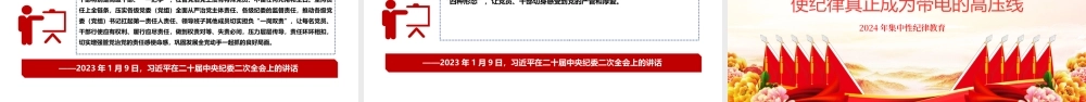 2024年集中性纪律教育严明党的纪律和规矩PPT党课讲稿.pptx