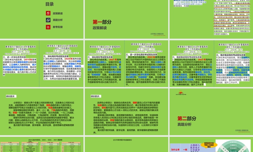 2024届高三数学二轮复习备考策略.pptx
