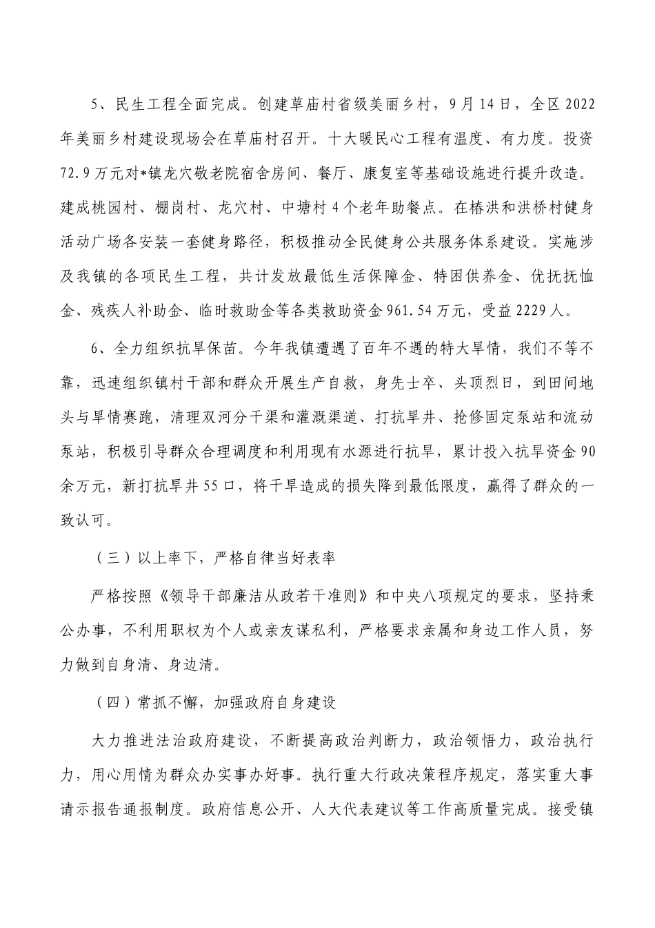 镇长2022年述职述德述廉报告.docx_第3页