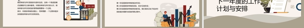 人力资源年终绩效考核PPT模板.pptx