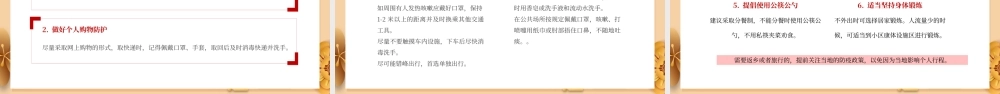 红色中国风春节安全教育PPT模板.pptx