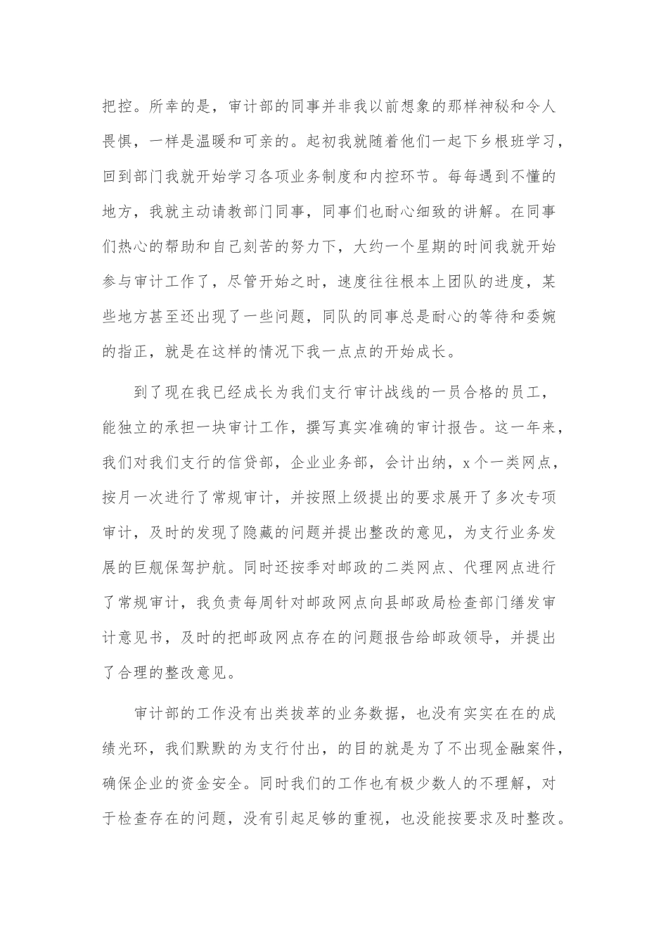 审计年终工作总结3篇供借鉴.docx_第2页