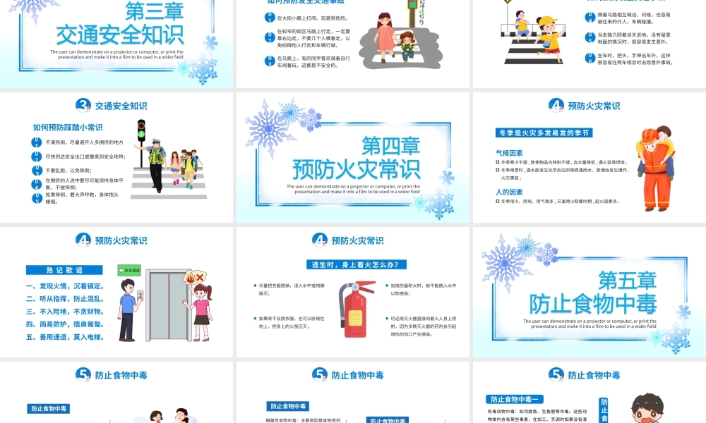 寒假安全教育主题班会.pptx