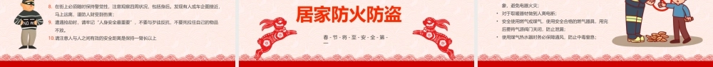 红色中国风2023春节安全培训PPT.pptx