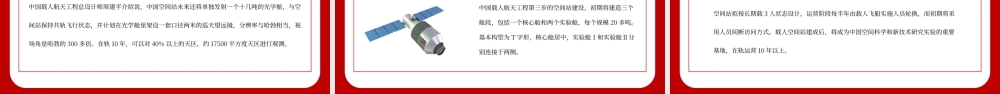 中国迈向空间站时代PPT模板.pptx