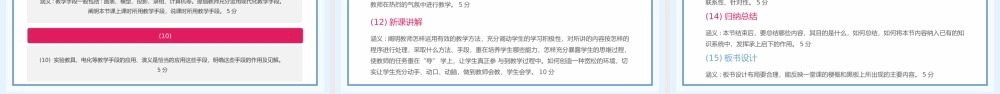 蓝粉插画风教师招聘考试面试技巧培训PPT模板.pptx