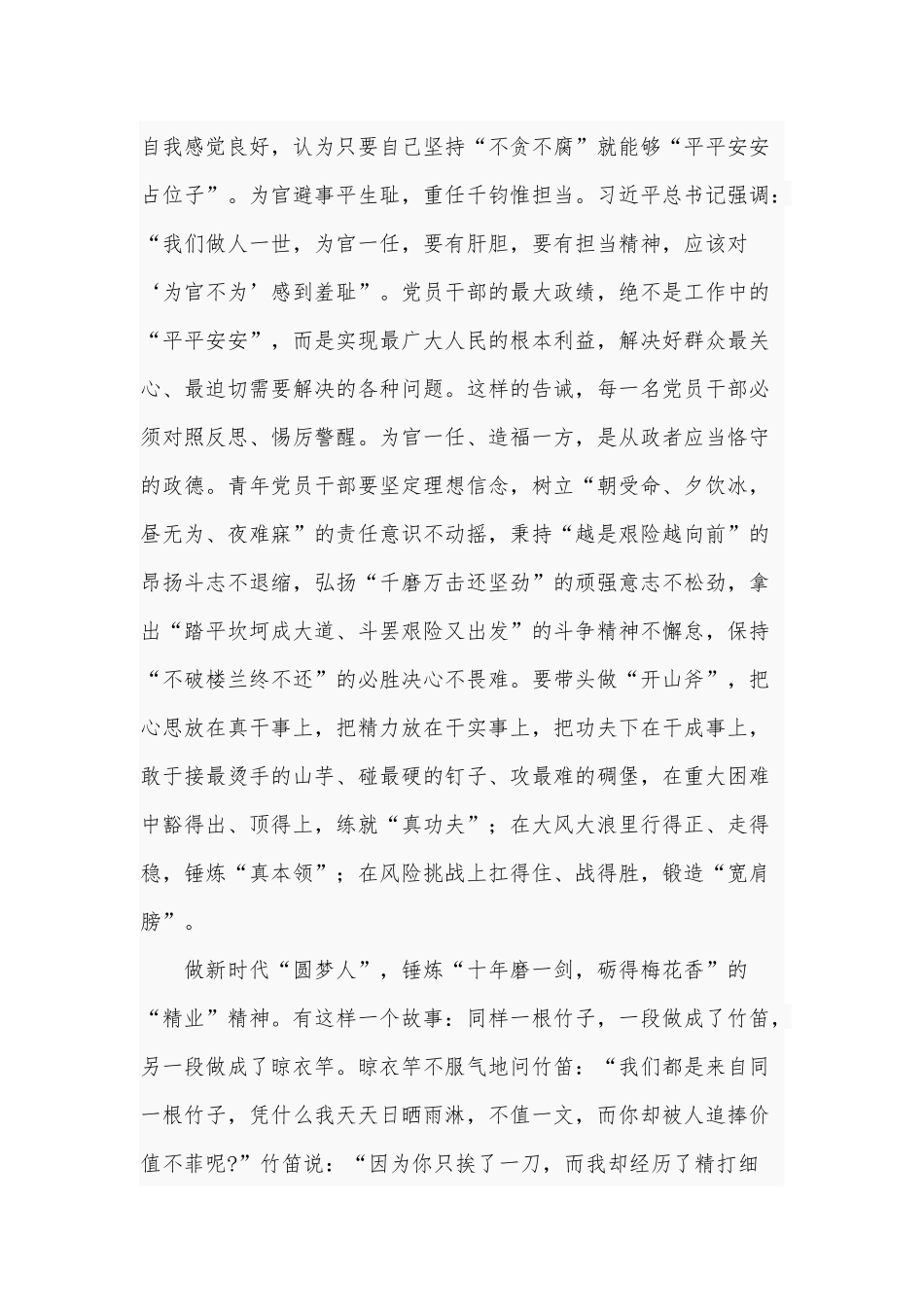 请党放心强国有我发言供借鉴.docx_第2页