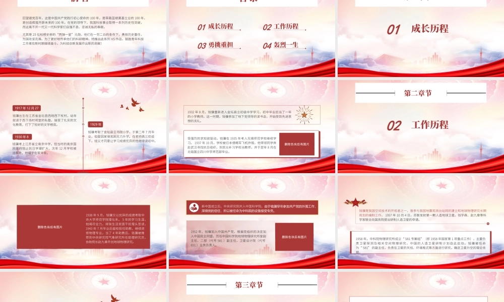 学习“两弹一星”元勋钱骥的学风精神PPT钱骥生平介绍PPT课件（带内容）.pptx