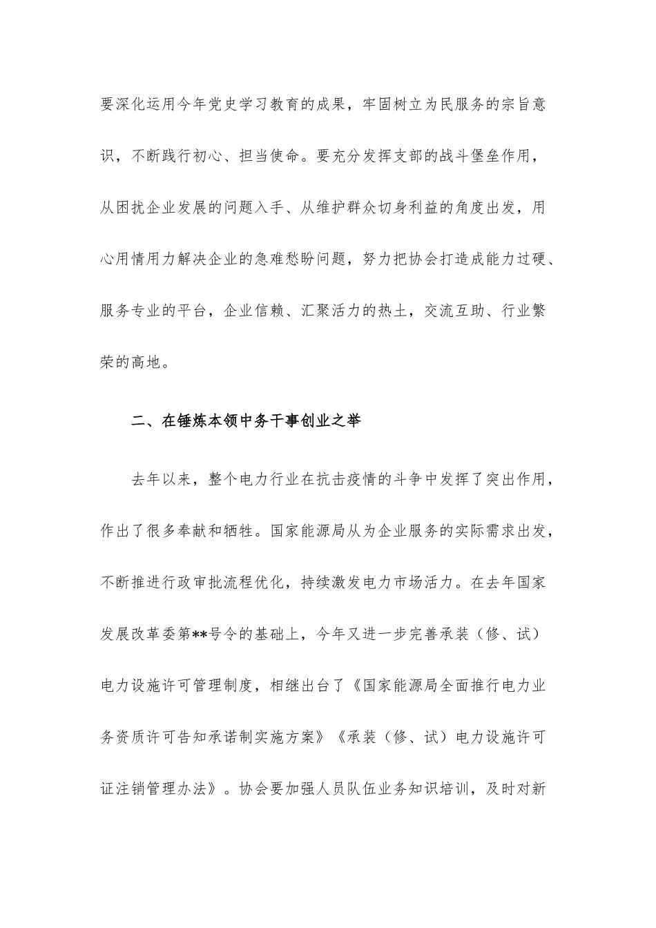 在电力企业协会理事会会议上的讲话.docx_第2页