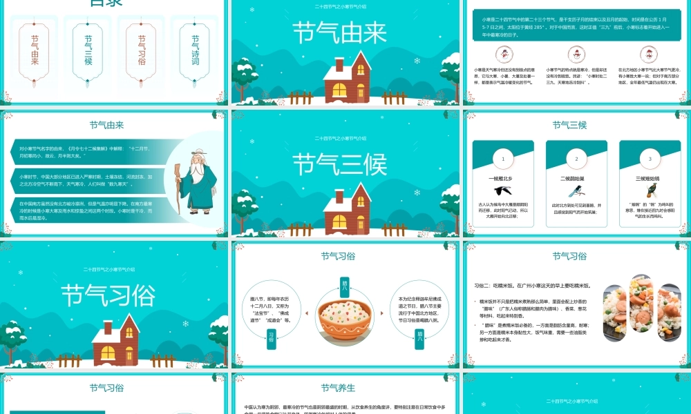 传统二十四节气小寒节气介绍.pptx